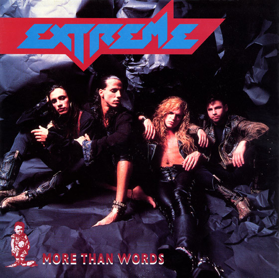 Extreme – More Than Words (Vinyl 7" 45 RPM Single Stereo, 1991)