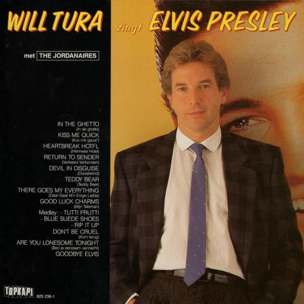 Will Tura – Will Tura Zingt Elvis Presley (Vinyl LP Album Stereo, 1984)
