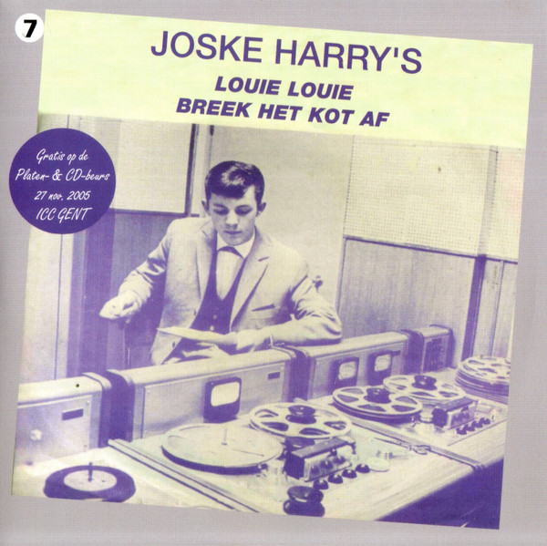 Joske Harry's – Louie Louie (CD Single Limited Edition Promo, 2005)