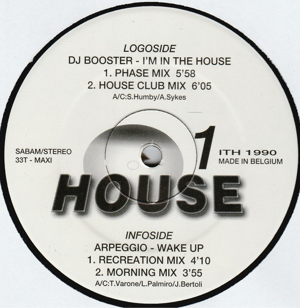 Deejay Booster – 1 (Vinyl 12" 33 ⅓ RPM Maxi-Single Stereo)