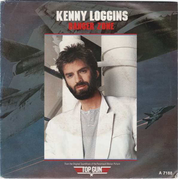 Kenny Loggins – Danger Zone (Vinyl 7" 45 RPM Single Stereo, 1986)
