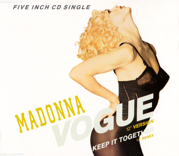 Madonna – Vogue (CD Single, 1990)