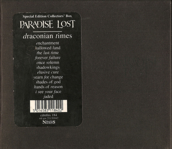 Paradise Lost – Draconian Times (Box Set Special Edition, 1995)