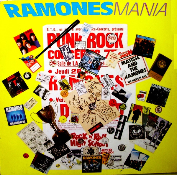 Ramones – Ramones Mania (Vinyl LP Compilation Remastered Stereo, 1988)