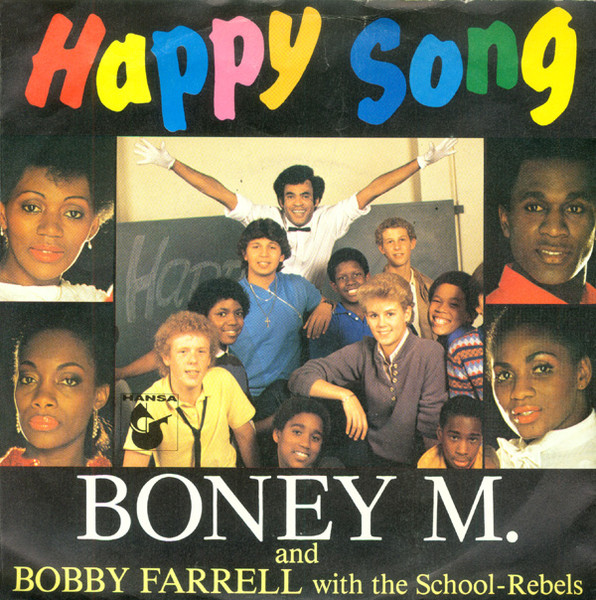Boney M. – Happy Song (Vinyl 7" 45 RPM Single Stereo, 1984)