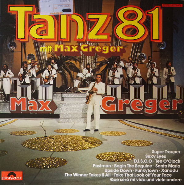 Max Greger – Tanz 81 (Vinyl LP Album Stereo, 1980)