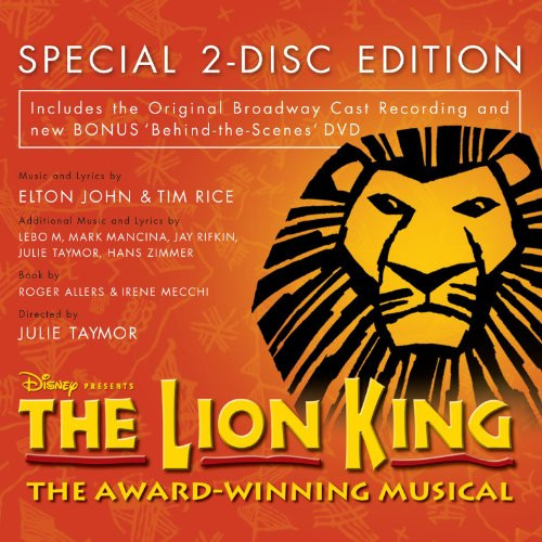 Various – The Lion King - Original Broadway Cast Recording (CD Album, 2010)