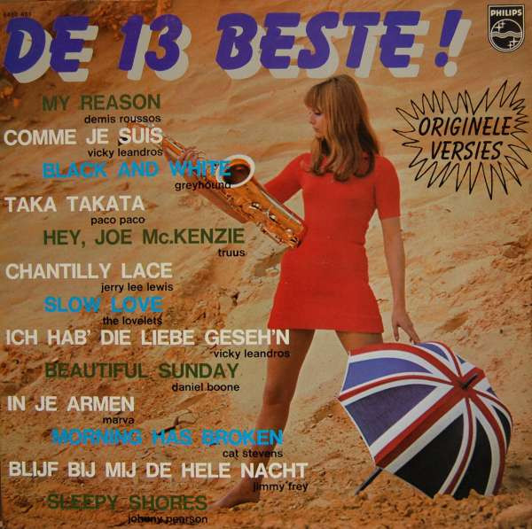 Various – De 13 Beste ! Originele Versies (Vinyl LP Compilation, 1972)