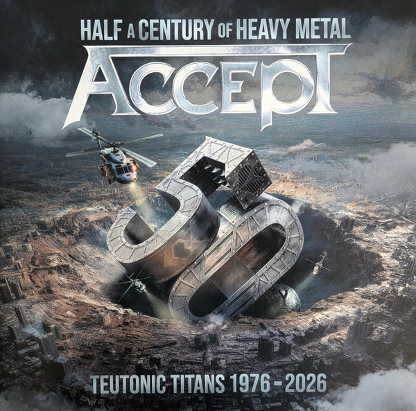 Accept – Teutonic Titans 1976-2026 (Vinyl LP Album Stereo, 2026)
