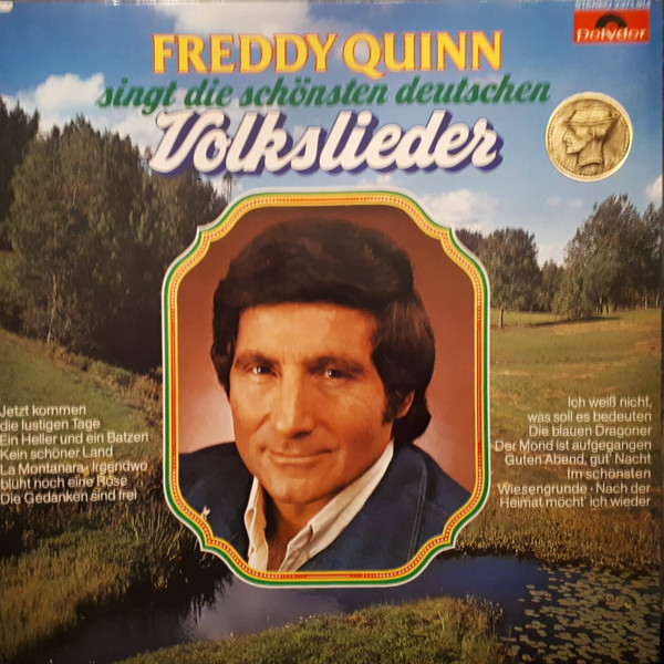 Freddy Quinn – Singt Die Schönsten Deutschen Volkslieder (Vinyl LP Album Stereo, 1977)