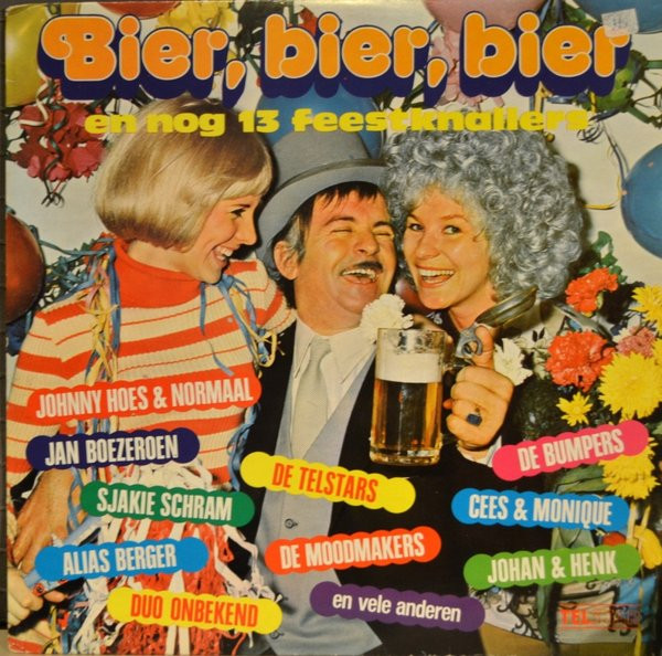 Various – Bier, Bier, Bier En Nog 13 Feestknallers (Vinyl LP Compilation Stereo, 1977)
