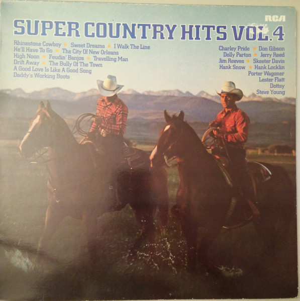 Various – Super Country Hits Vol. 4 (Vinyl LP Compilation Stereo, 1979)