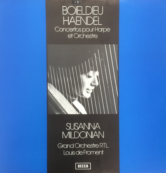 Susanna Mildonian – Concertos Pour Harpe Et Orchestre (Vinyl LP Stereo Quadraphonic, 1974)
