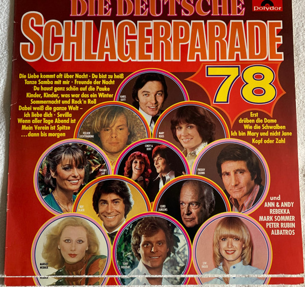 Various – Die Deutsche Schlagerparade '78 (Vinyl LP Compilation Stereo, 1978)