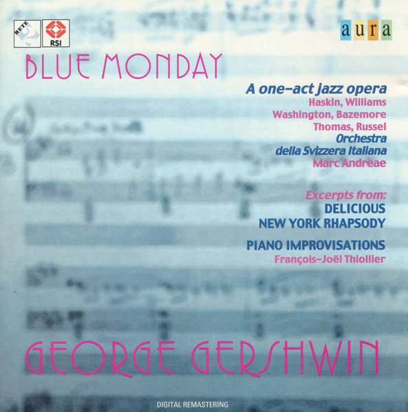 George Gershwin – Blue Monday / Piano Improvisations / Delicious (CD Album, 1999)