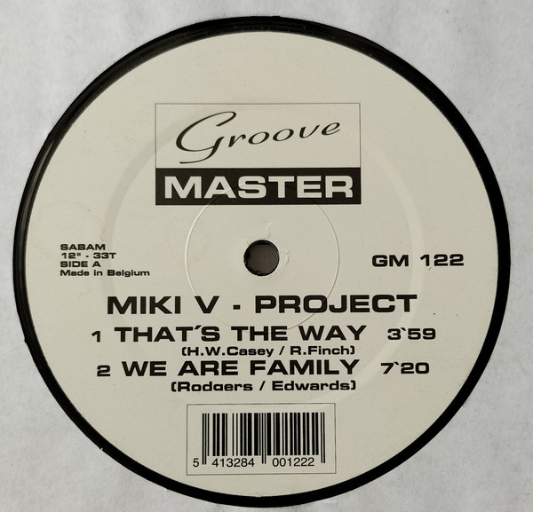 Miki V - Project – That's The Way (Vinyl 12" 33 ⅓ RPM)