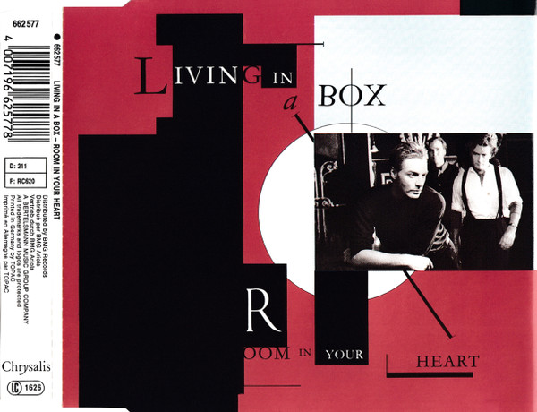 Living In A Box – Room In Your Heart (CD Maxi-Single, 1989)