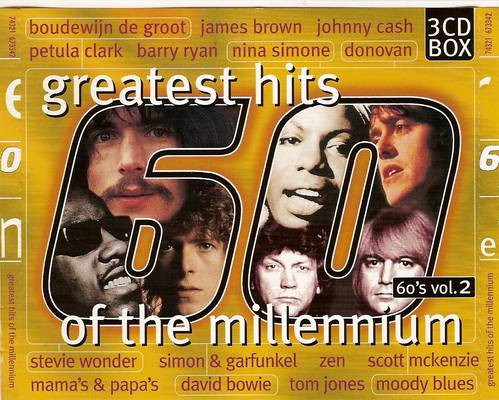 Various – Greatest Hits Of The Millennium 60's Vol. 2 (CD Compilation, 1999)