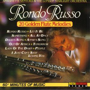 Antoinette Ventura – Rondo Russo, 20 Golden Flute Melodies (CD Compilation, 1988)