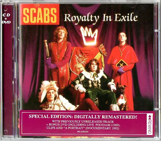 The Scabs – Royalty In Exile (CD Album Remastered, 2007)