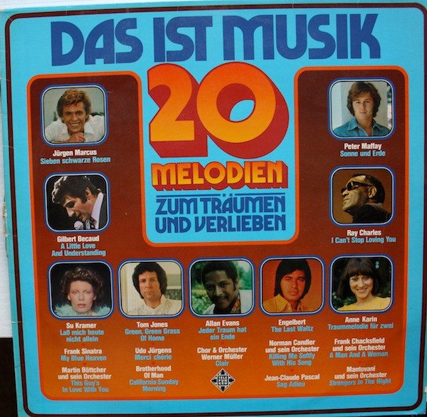 Various – Das Ist Musik 20 Melodien Zum Träumen Und Verlieben (Vinyl LP Compilation, 1976)