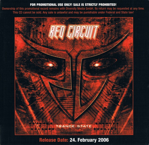 Red Circuit – Trance State (CD Album Promo, 2006)