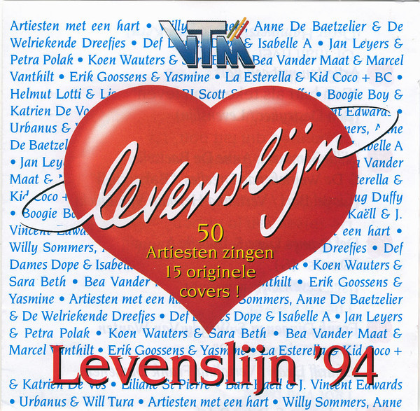 Various – Levenslijn '94 (CD Album, 1994)