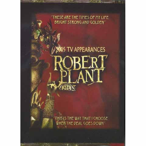 Robert Plant And The Strange Sensation – 2005 TV Appearances (DVD DVD-Video Unofficial Release, 2005)