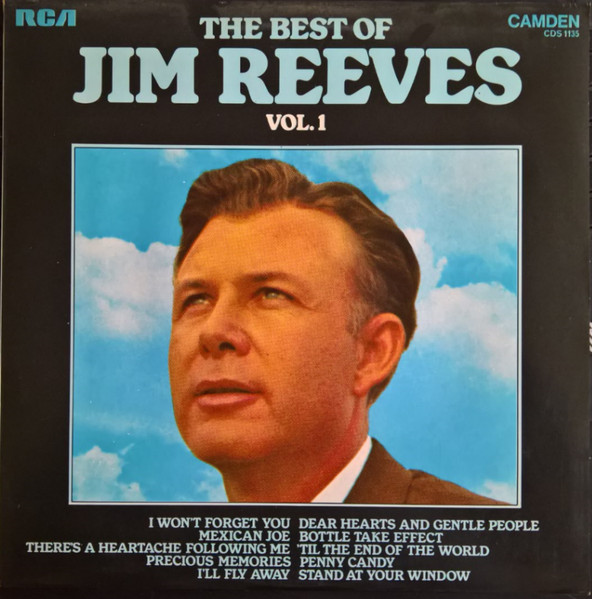 Jim Reeves – The Best Of Jim Reeves Vol. 1 (Vinyl LP Compilation, 1972)
