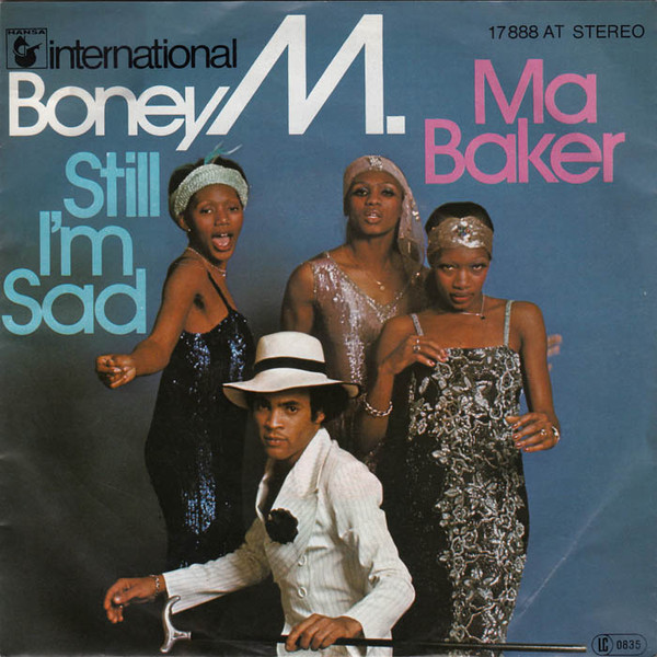 Boney M. – Ma Baker / Still I'm Sad (Vinyl 7" 45 RPM Single, 1977)