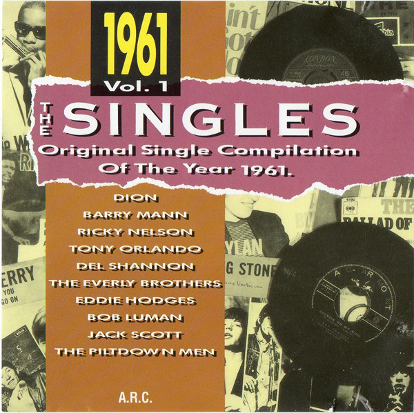 Various – The Singles - Original Single Compilation Of The Year 1961 Vol. 1 (CD Compilation)
