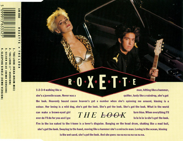 Roxette – The Look (CD Maxi-Single Stereo, 1989)