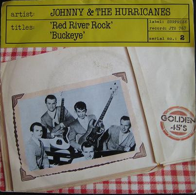 Johnny And The Hurricanes – Red River Rock (Vinyl 7" 45 RPM Reissue, 1977)