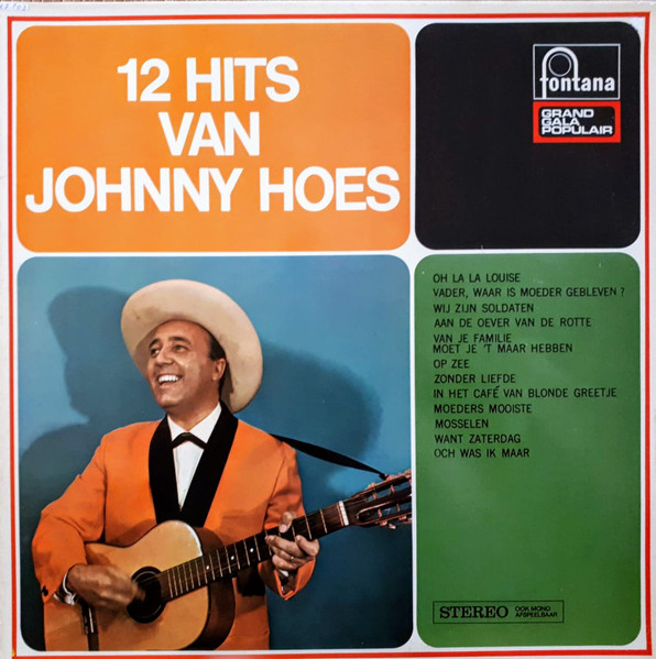 Johnny Hoes – 12 Hits Van Johnny Hoes (Vinyl LP)