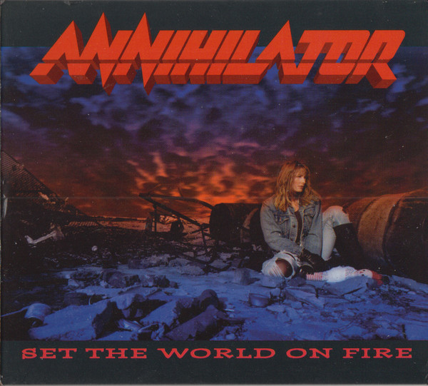 Annihilator – Set The World On Fire (CD Album, 1993)
