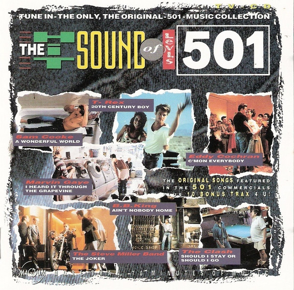 Various – The Hitsound Of Levi's 501 (CD Compilation, 1991)