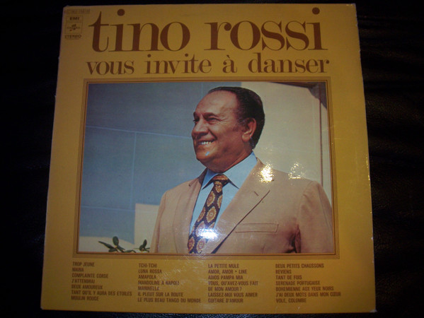 Tino Rossi – Tino Rossi Vous Invite A Danser (Vinyl LP Album)