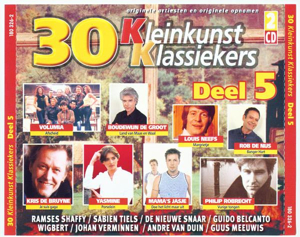 Various – 30 Kleinkunst Klassiekers Deel 5 (CD Compilation, 2003)