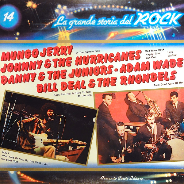 Various – Mungo Jerry / Johnny & The Hurricanes / Danny & The Juniors / Adam Wade / Bill Deal & The Rondells (Vinyl LP Compilation Stereo, 1981)