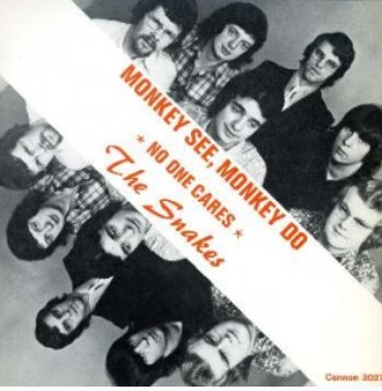 The Snakes – Monkey See, Monkey Do / No One Cares (Vinyl 7" 45 RPM Single, 1972)