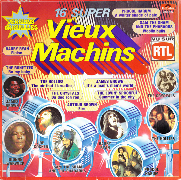 Various – 16 Super Vieux Machins (Vinyl LP Compilation Stereo, 1980)