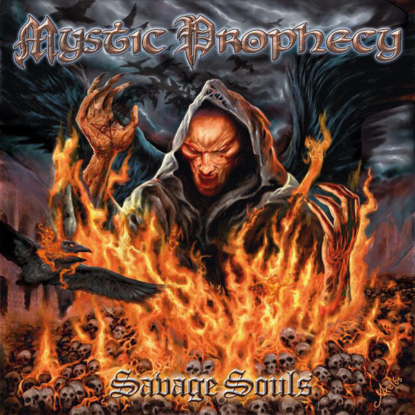 Mystic Prophecy – Savage Souls (CD Album Promo, 2006)