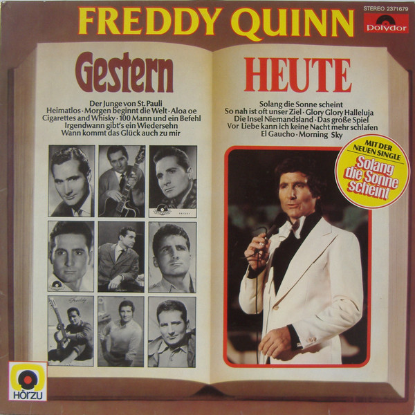 Freddy Quinn – Gestern Heute (Vinyl LP Compilation Stereo, 1976)
