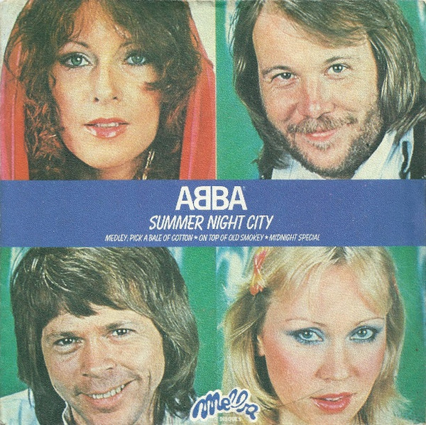 ABBA – Summer Night City (Vinyl 7" 45 RPM Single, 1978)