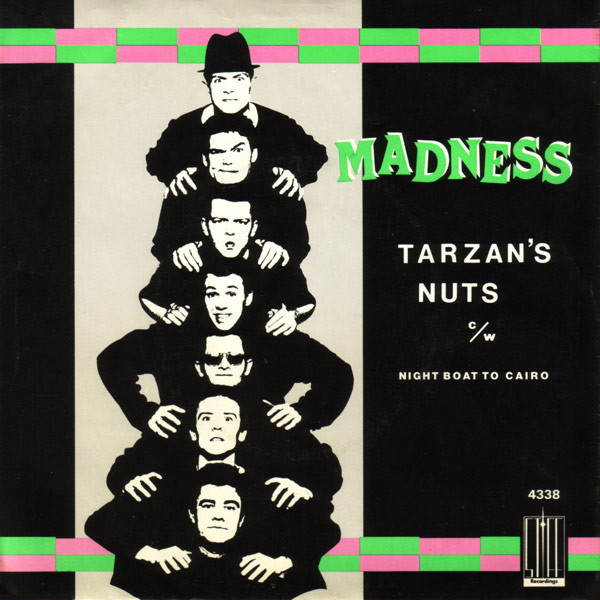 Madness – Tarzan's Nuts (Vinyl 7" 45 RPM Single Stereo Mono, 1980)